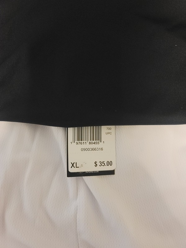adidas Tabela 23 JSY Men's Black Soccer Jersey XL Lightweight w/ shorts gallery