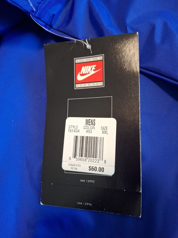 NIKE TEAM Issue Florida Gators Pullover Warmup Rain Windbreaker NCAA 2XL XXL gallery