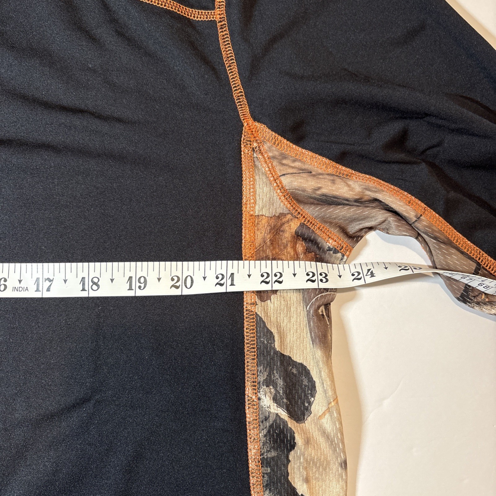 Legendary Whitetails Quarter Zip Pullover Mens XL Black Camo Hunting Base Layer gallery
