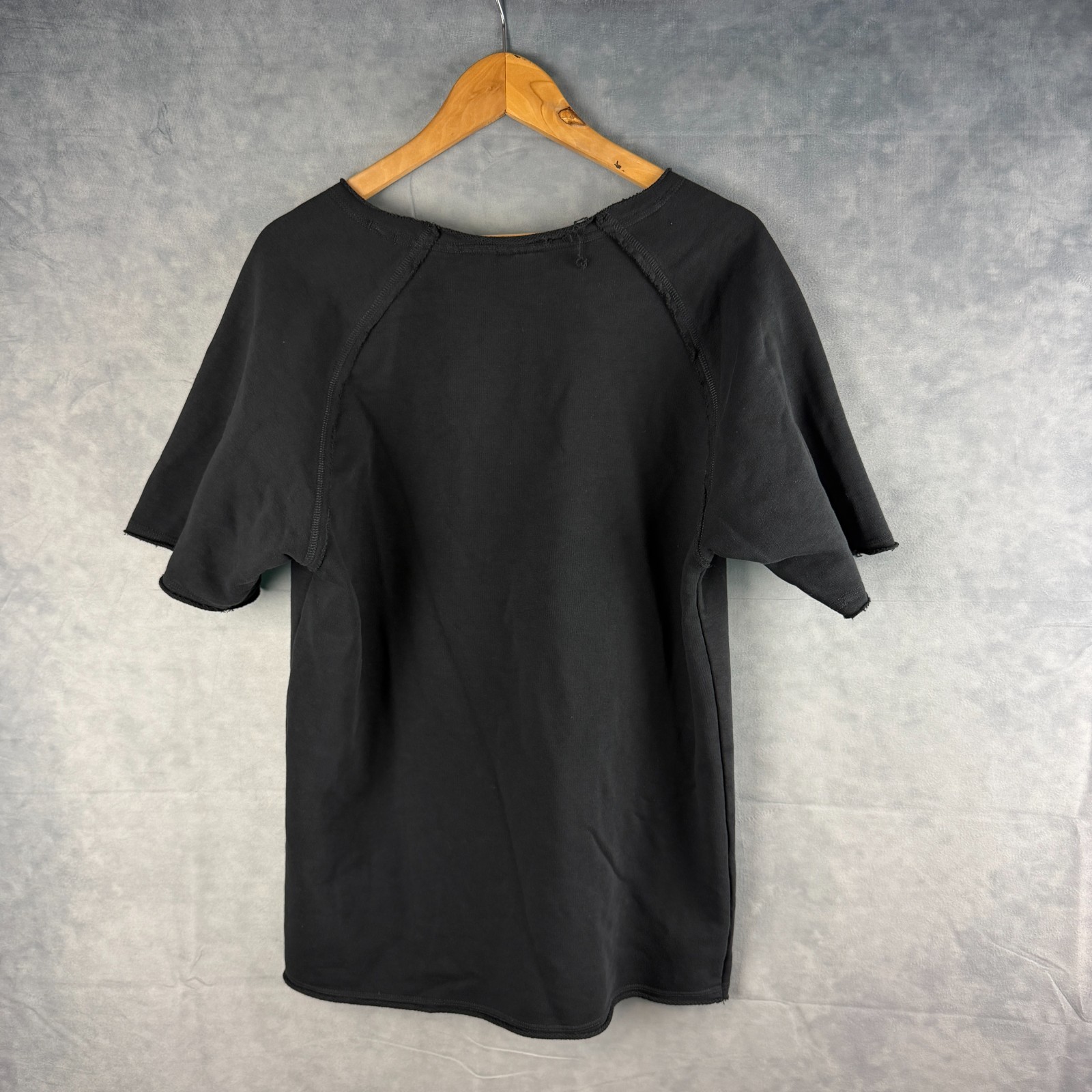Gymshark Shirt Mens Small Legacy Rag Top Fitness Lifting Oversized Black gallery