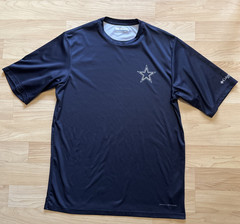 Columbia PFG Dallas Cowboys Shirt Terminal Tackle Men’s S Blue Short Sleeve