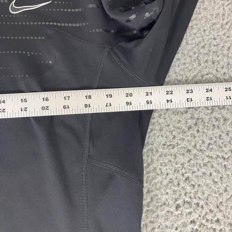 Nike Dri-FIT Pullover Mens Medium Black 1/4 Zip Tiger Woods Golf Performance gallery