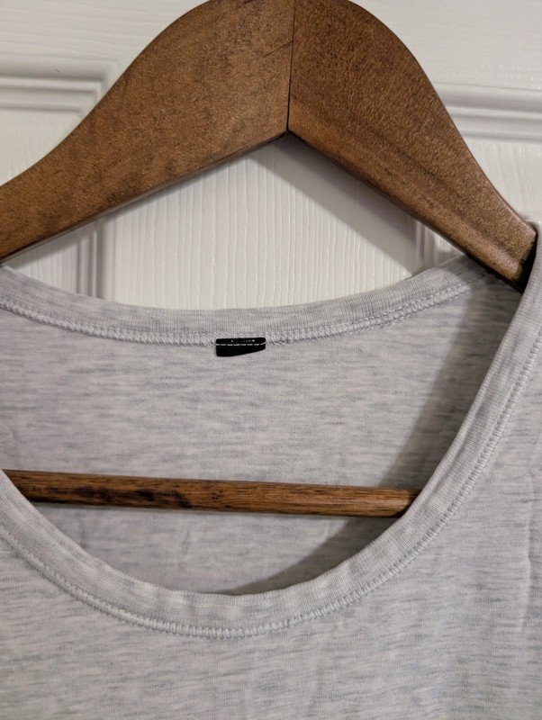 Lululemon Mens Shirt Light Gray Heather Short Sleeve Tee Run Active Size XL gallery