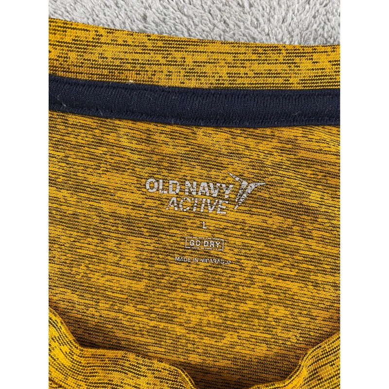 Old Navy Active Mens Go-Dry Cali Athletics Graphic T-Shirt Gold Heather Large gallery