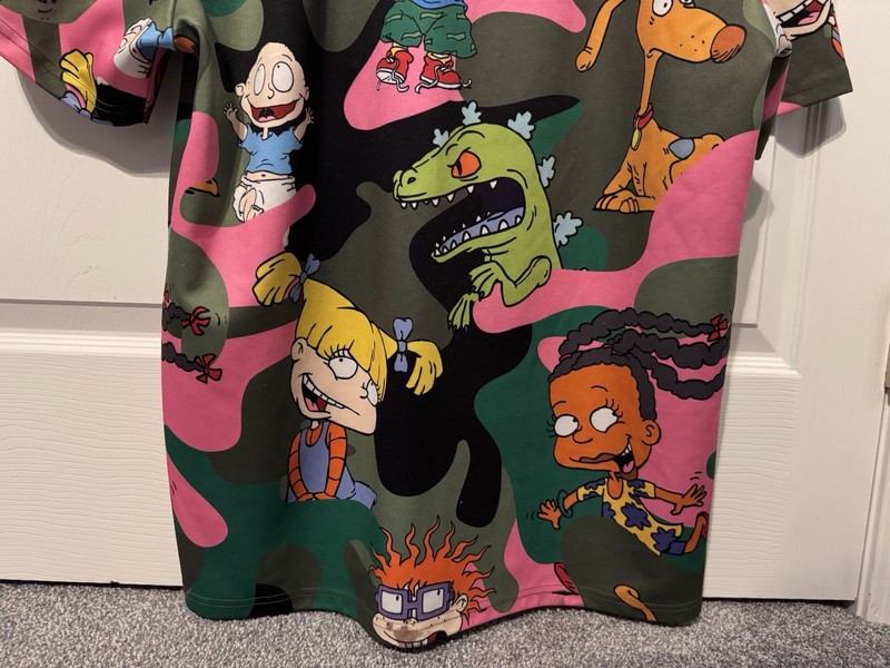 Nickelodeon Rugrats Stitched Baseball Jersey Size XXL Rare gallery