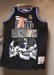 Headgear Classics Dead Presidents Jersey NWT 1995 Movie Black Sz Small
