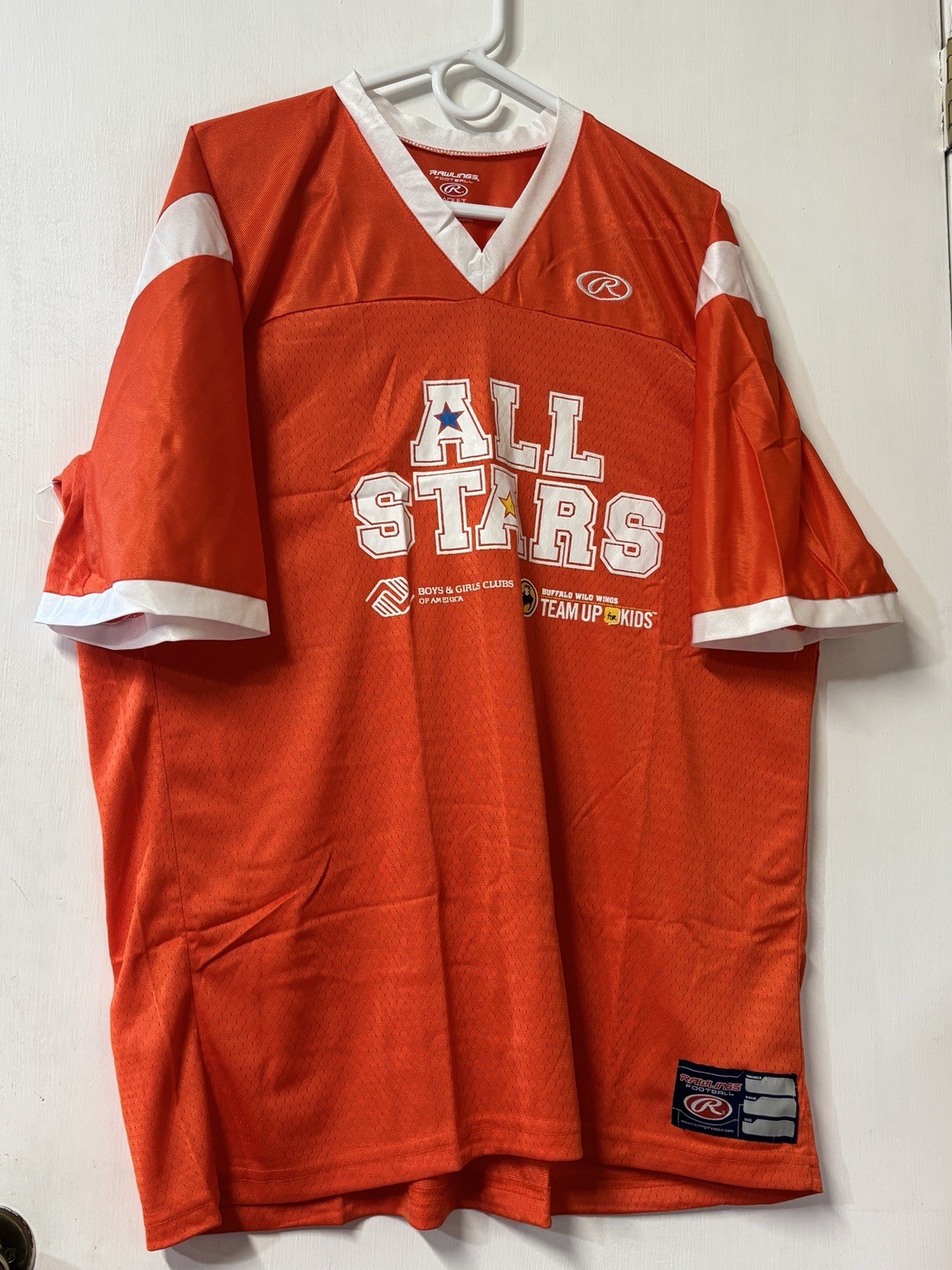 Rawlings Football Jersey Adult XL All Stars Boys Girls Club Buffalo Wild Wings gallery