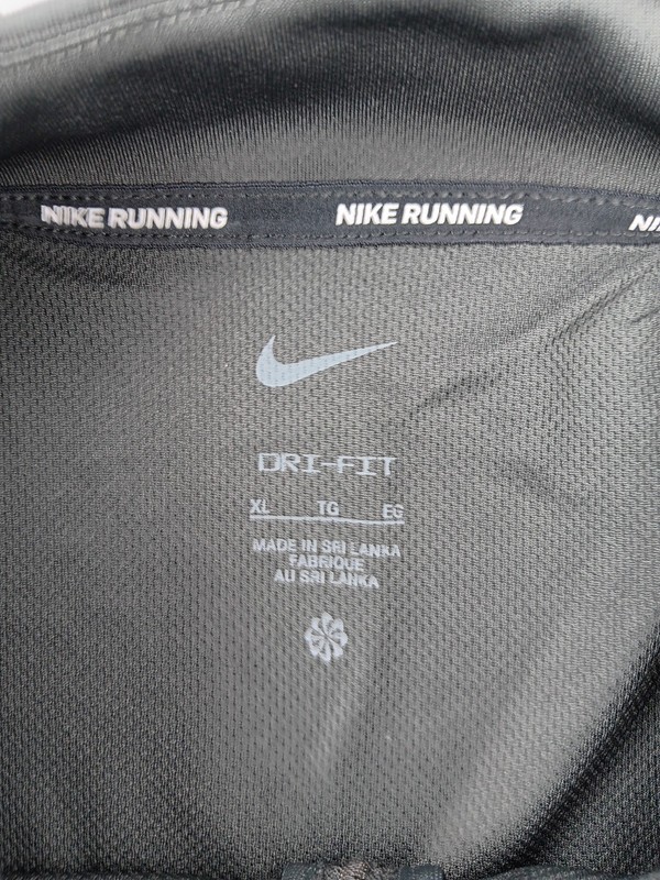 Nike Pacer Flash Men's Dri-FIT 1/2zip Dark Gray Running Top Long Sleeve Size XL gallery