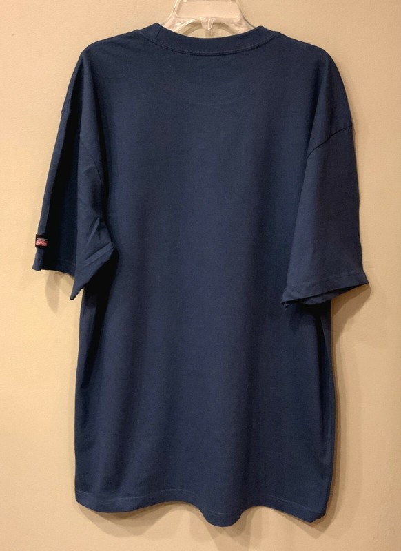 DICKIES Mens Size XL Dark Denim Blue *Cool & Dry* Heavyweight Pocket T-Shirt TEE gallery