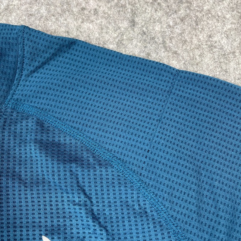 Rabbit Running Men's Strong Running Tee Blue Small Training Sports Trail Large gallery