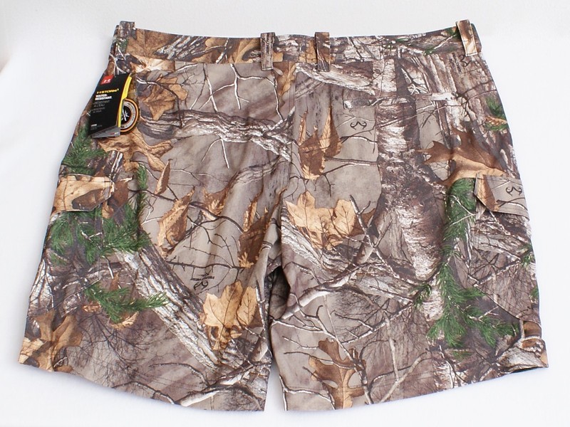 Under Armour Hydro Armour UA Fish Hunter Realtree Camo Fishing Shorts Men's NWT gallery