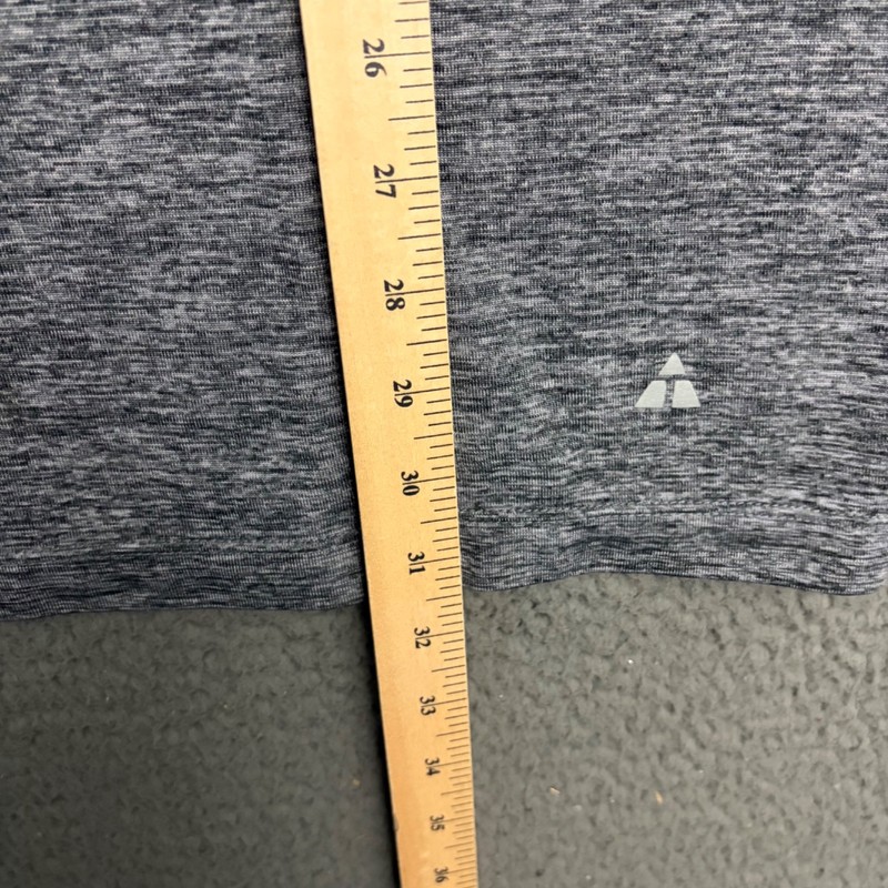 American Tall T-Shirt Mens Large Tall Gray Polyester Performance Athleisure Dad gallery
