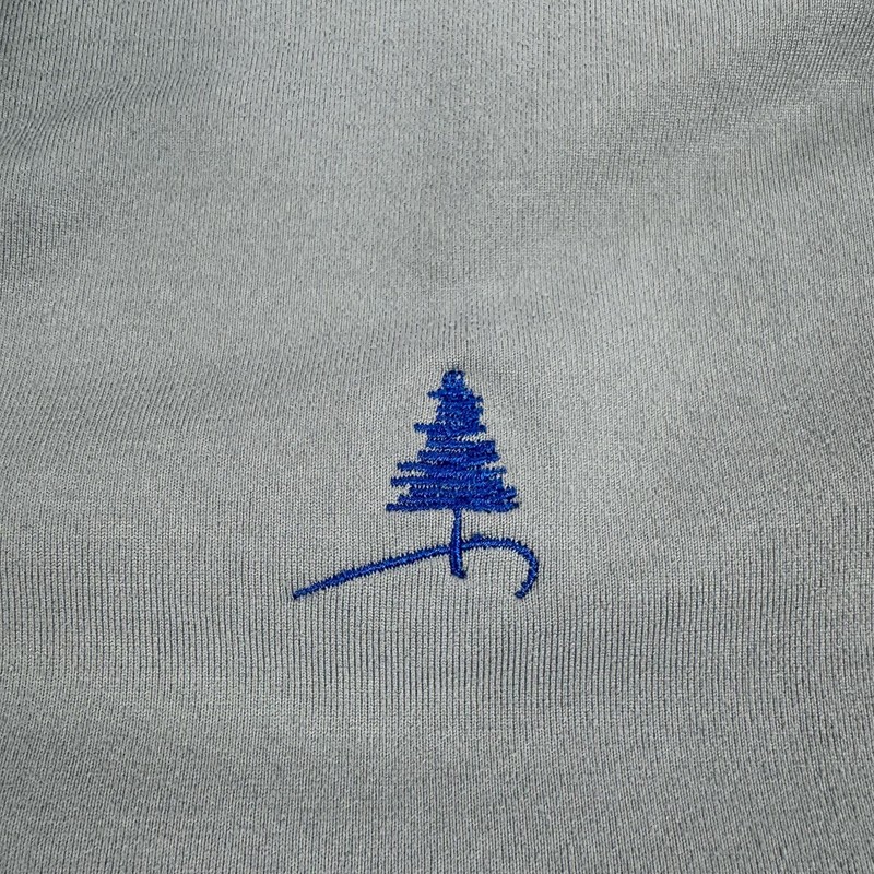 Under Armour ColdGear Infrared Pullover Mens Large Gray Striped 1/4 Zip Golf gallery