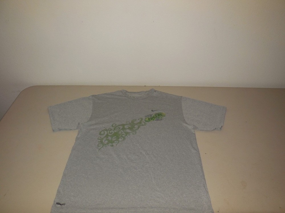 Nike Eugene Marathon 2008 T Shirt Running Steve Prefontaine Pre Lives Mens M