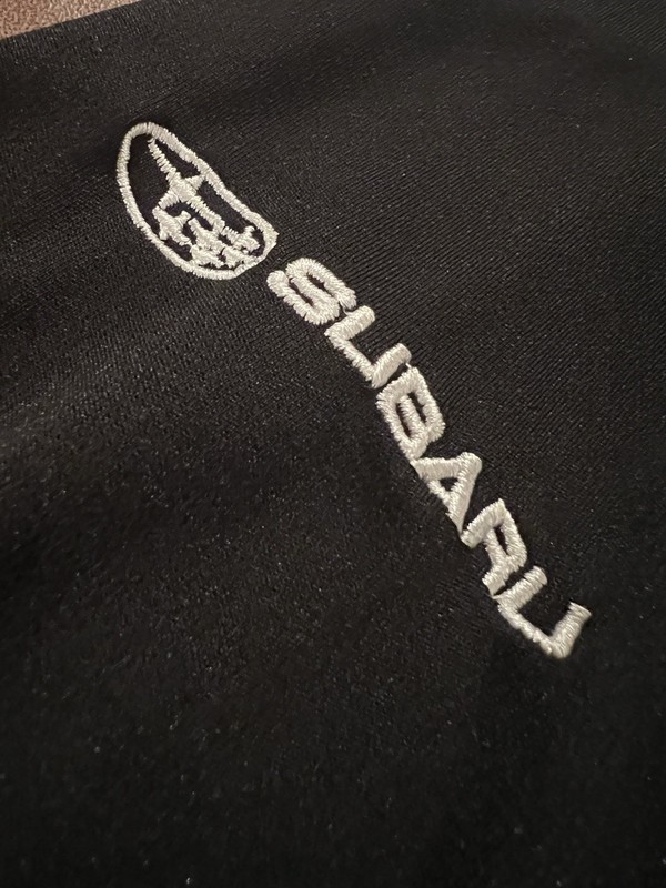 Subaru Men’s Black Label Long Sleeve 1/4 Zip Pullover Shirt - Size Large gallery