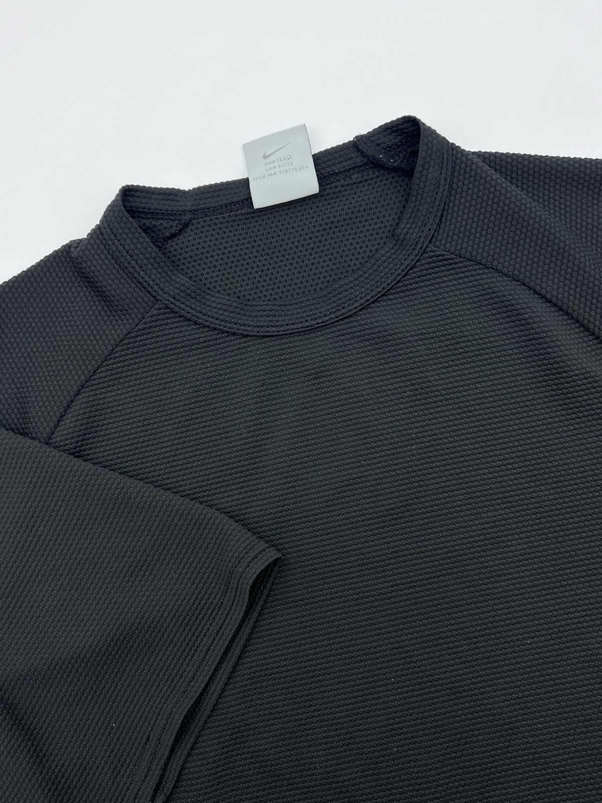 Nike Sphere-Dry Men's Size Medium Short Sleeve Shirt Black Training Workout gallery