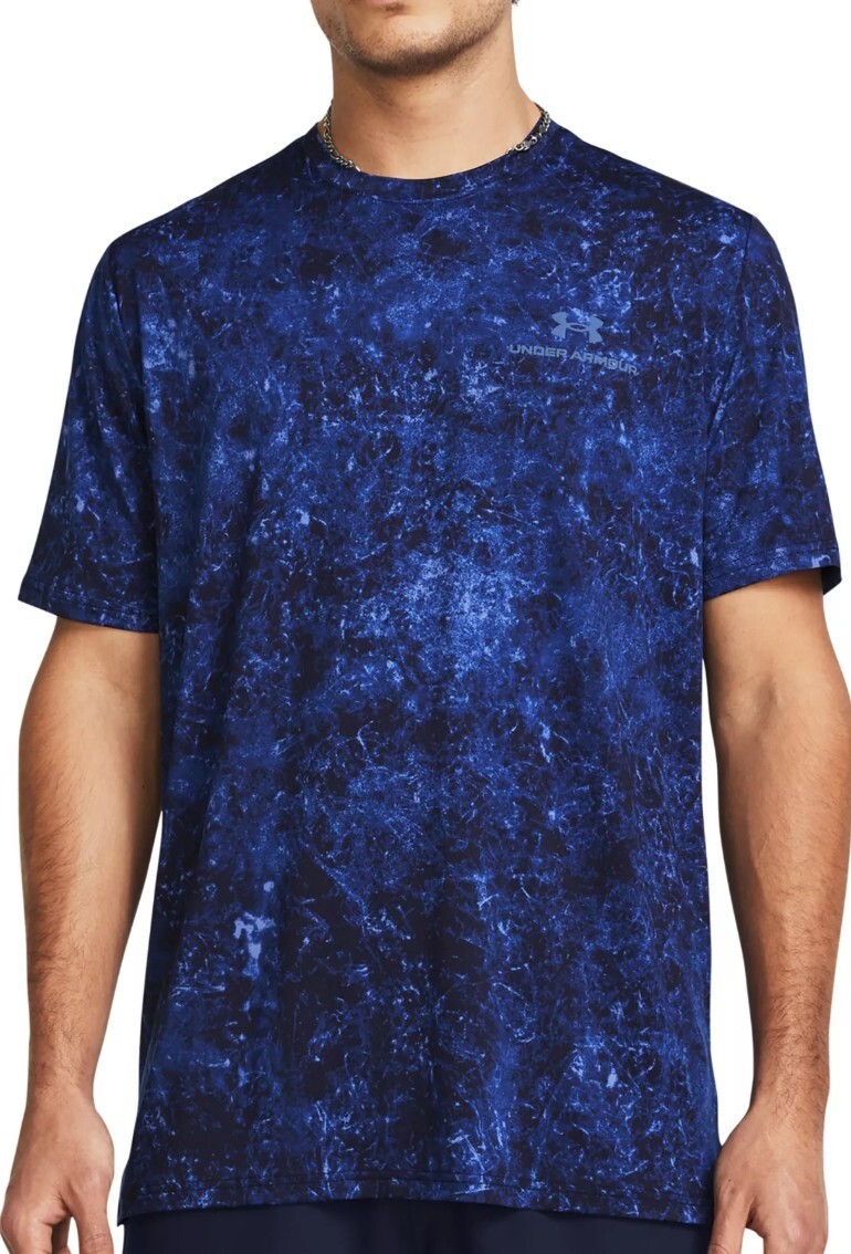 Under Armour Men's Vanish Energy Printed Running T-Shirt Midnight Navy NEW gallery