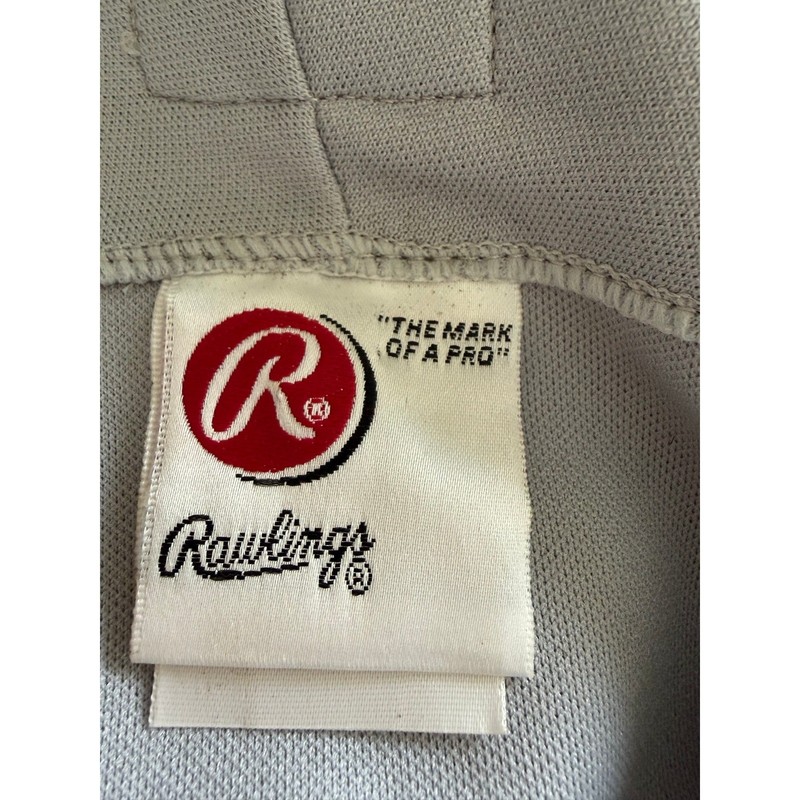 Rawlings Authentic Collection Vintage Pittsburgh Pirates Gray Jersey Size 52 gallery