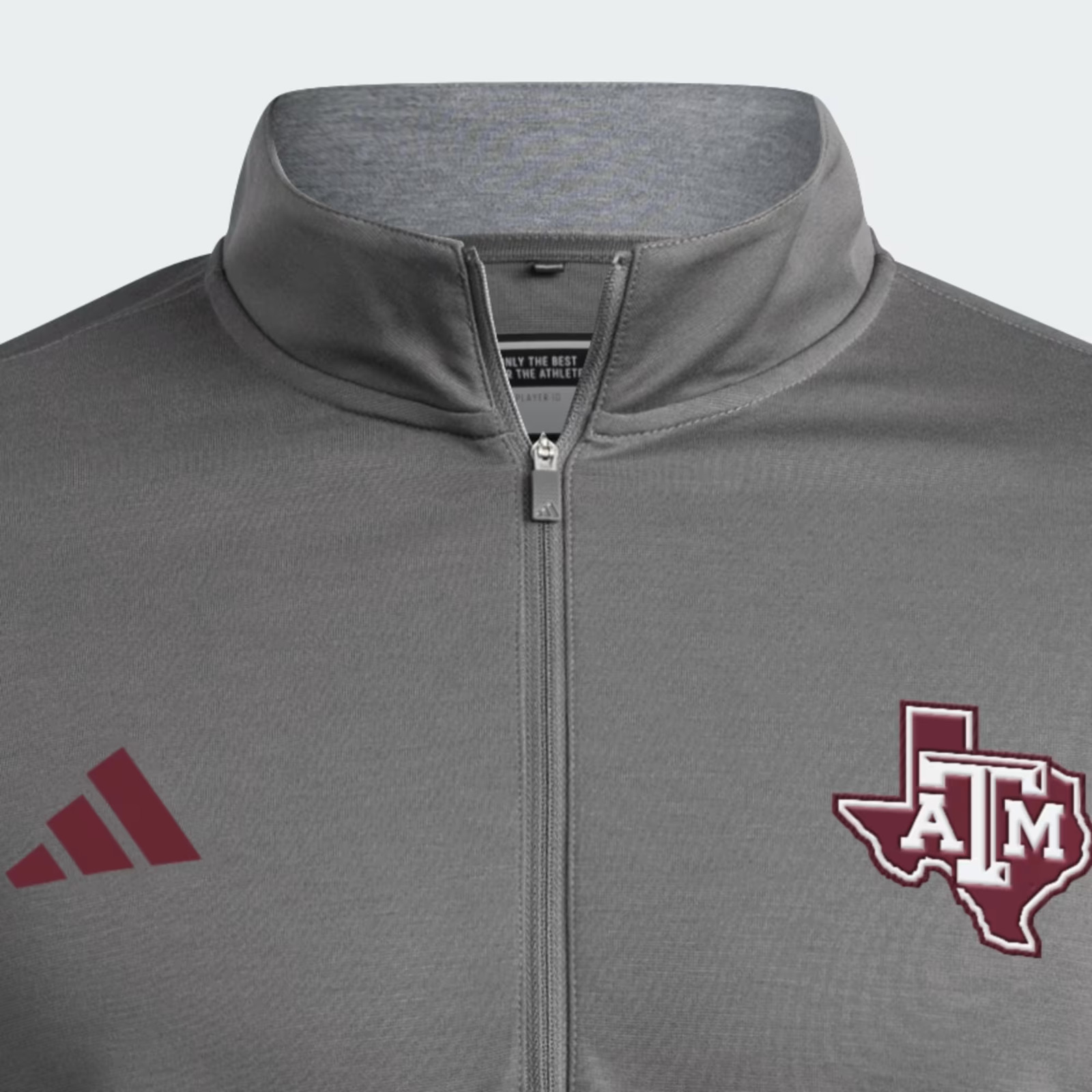 adidas Texas A&M Aggies Elevated Coaches Golf 1/4 Quarter Zip Large JZ8591 $100 gallery