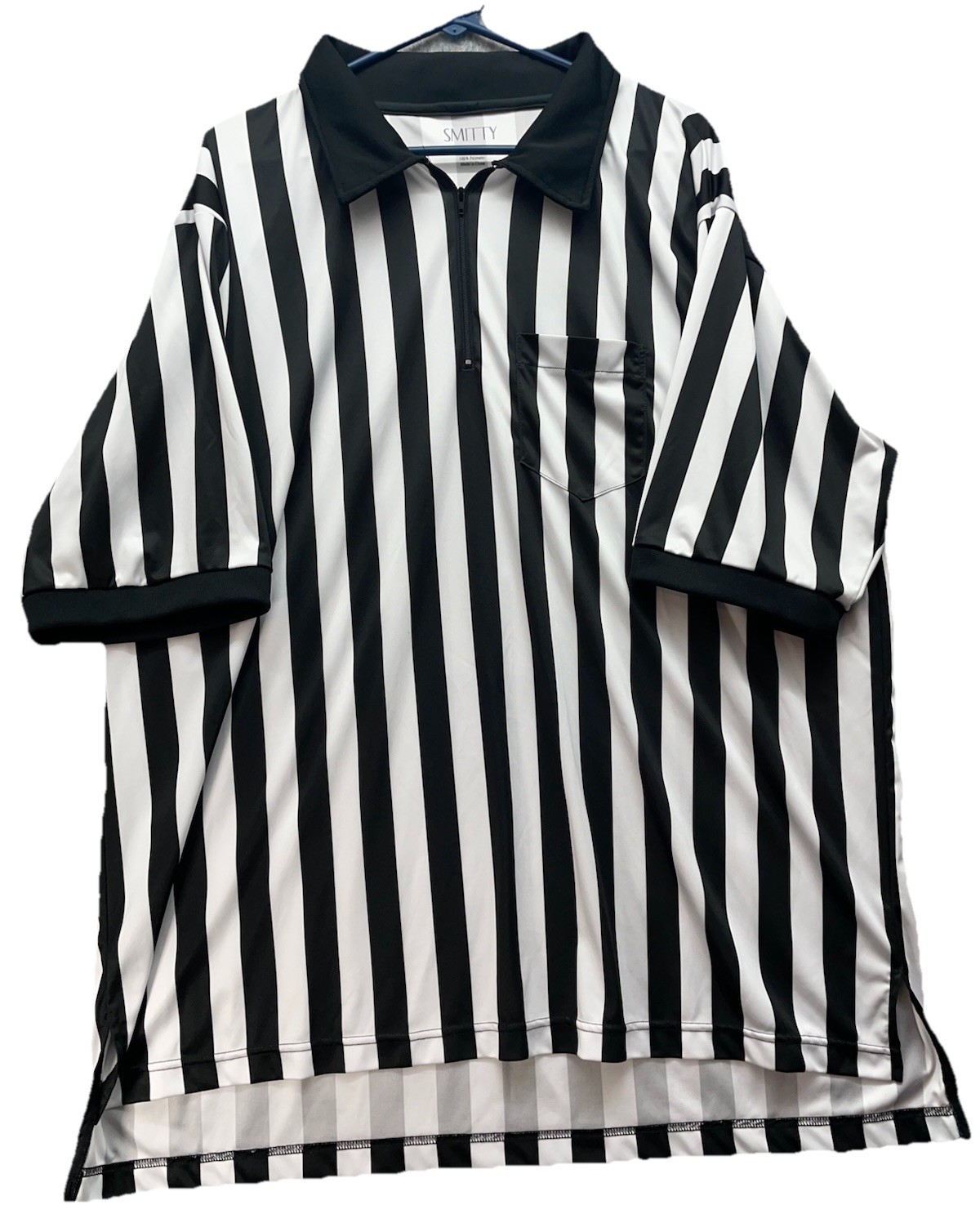 Smitty Referee Shirt 1/4 Zip Mens 3XL Pro-Style Short Sleeve Comfort Tech Pocket gallery