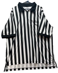 Smitty Referee Shirt 1/4 Zip Mens 3XL Pro-Style Short Sleeve Comfort Tech Pocket