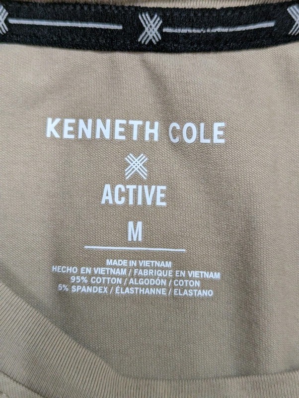 Kenneth Cole Active Men's Medium Shirt Brown gallery