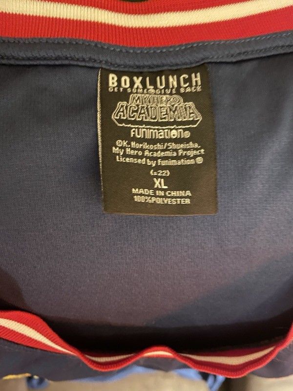 Box Lunch Basketball Jersey - My Hero Academia , All Might, Blue, XL gallery