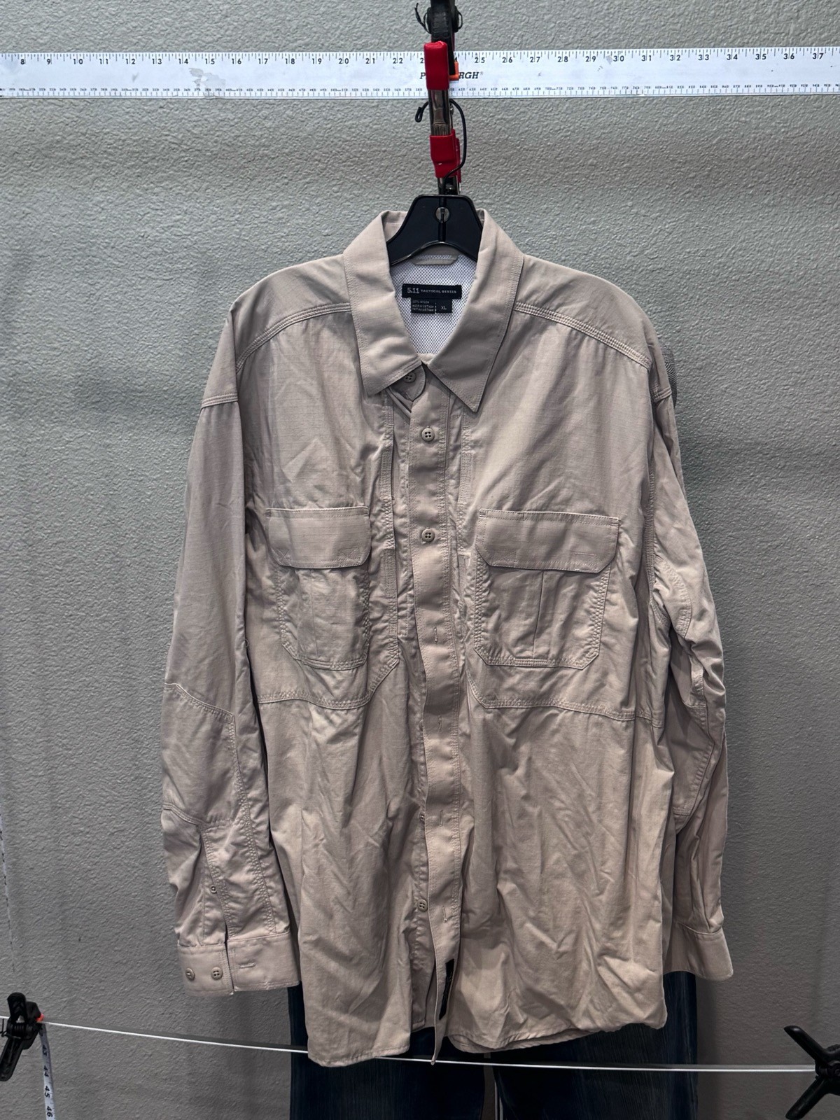 511 Tactical Series Vented Sporting Shirt XL Extra Large 17.5 x 36/37 gallery