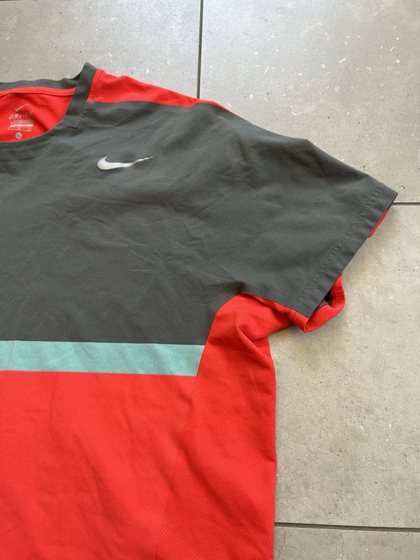 Nike Premier Rafael Nadal 2014 Australian Open Rafa Crew Light Crismon Shirt XL gallery