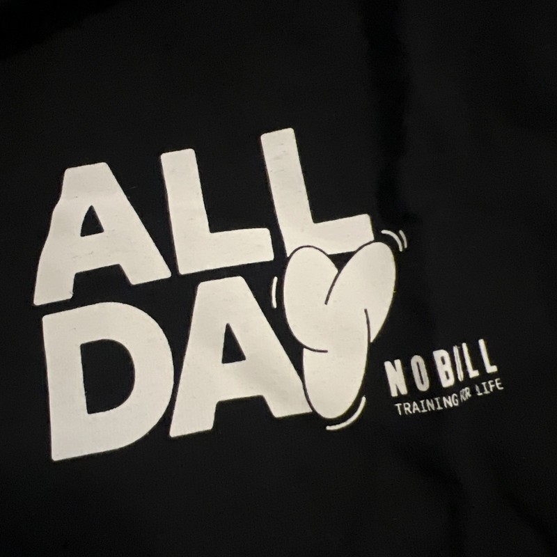 2XL NOBULL Men's ALL DAY 24/7 365 Tee in Black gallery