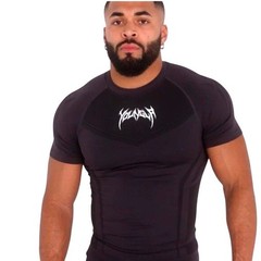 YOUNGLA (SOLD OUT) – 4041 – WARRIOR COMPRESSION TEES – BLACK – SIZE Medium
