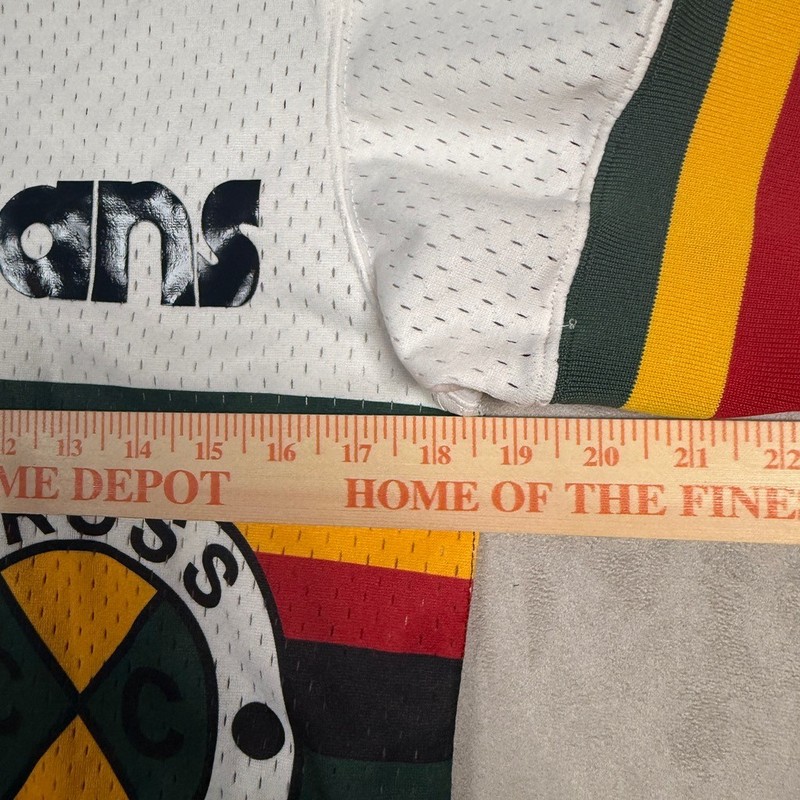 Mitchell & Ness Bruno Mars Hooligans Jersey S/M Cross Colours 24K Magic Tour A9 gallery