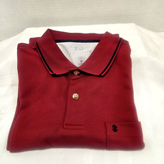 IZOD Advantage Performance Men’s M Burgundy Polo Natural Stretch Logo on Pocket