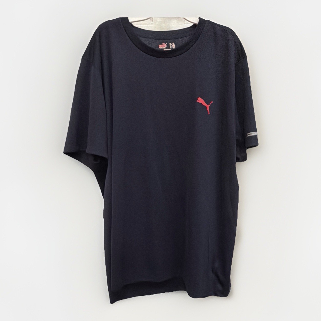 Puma Blue Athletic Fitness Short Sleeve Top Active Wear Shirt Mens XXL - NEW gallery