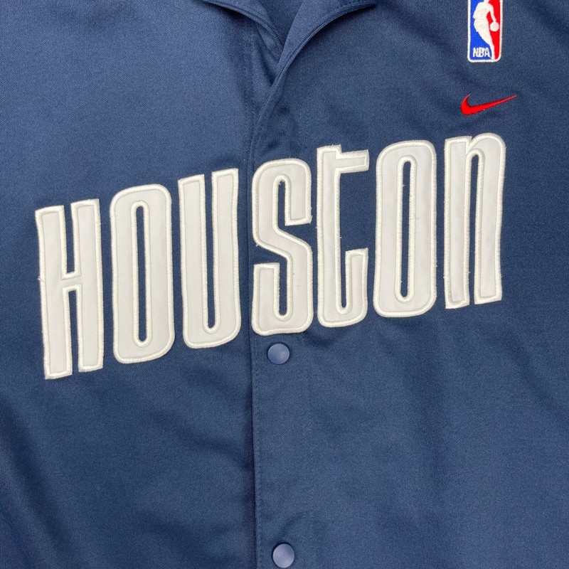 Vintage Nike Houston Rockets NBA Shooting Shirt Jersey Mens 3XL Navy Blue SP04 gallery