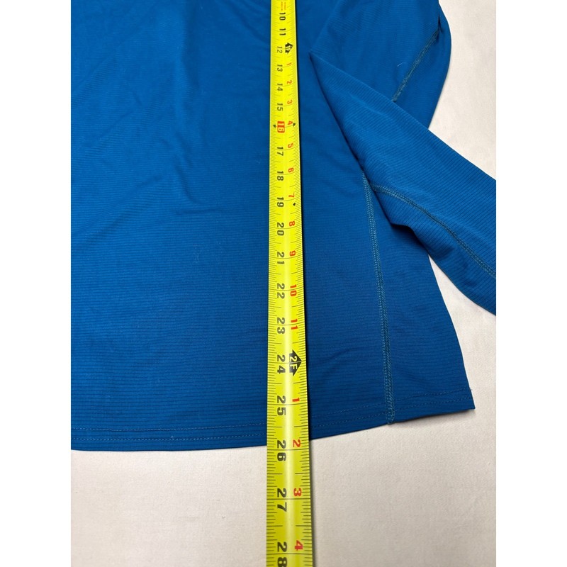 Patagonia Capilene Lightweight 1/4 Zip Baselayer Blue Mens S 45570 SP17 gallery