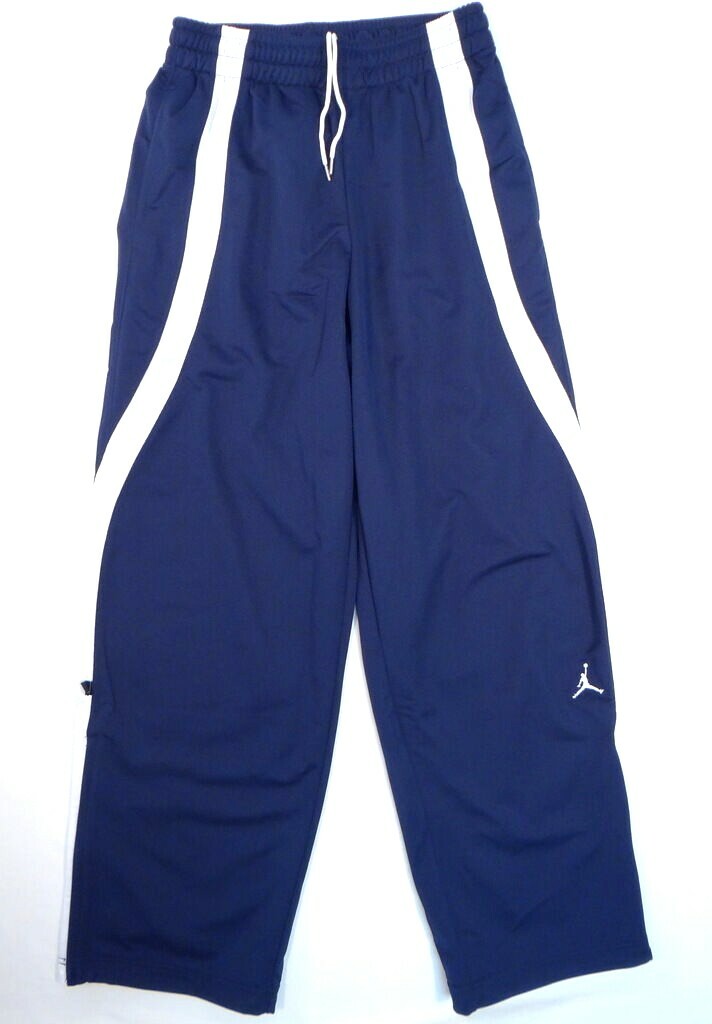 Nike Jordan Jumpman Dark Blue & White Basketball Track Pants Men's NWT gallery