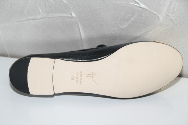 Giuseppe Zanotti Design Black Moccasins Leather Woman E46059 New Value 595€ gallery
