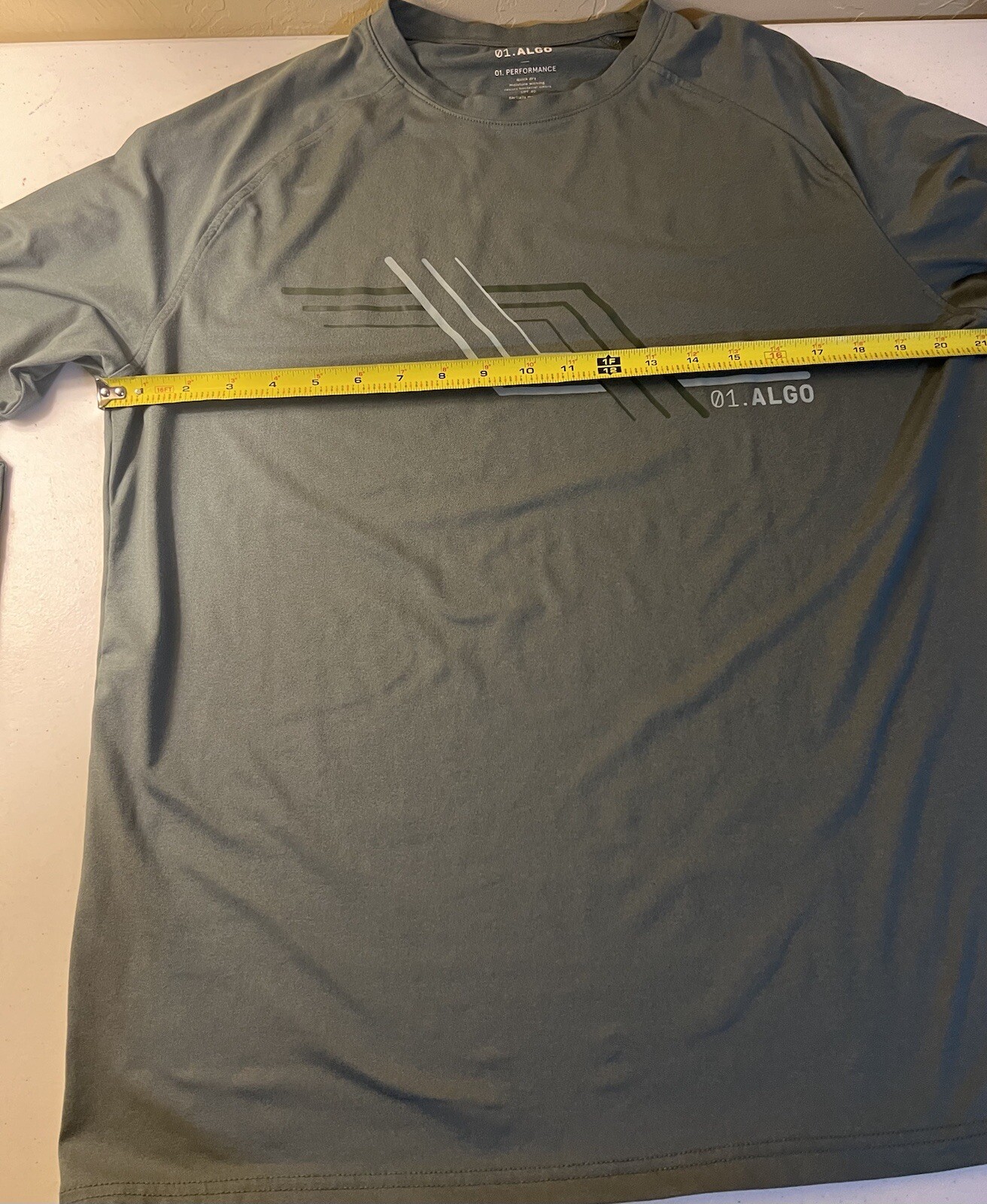 01.Algo Performance Quick Dry UPF 40 Short Sleeve T Shirt All In Motion Pants gallery