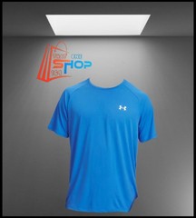 Under Armour Men’s Tech Textured Short Sleeve Tee Tech Blue, Size M