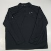 Nike Shirt Mens 2XL XXL Black Dri Fit 1/4 Zip Pullover Golf Running Workout Gym gallery