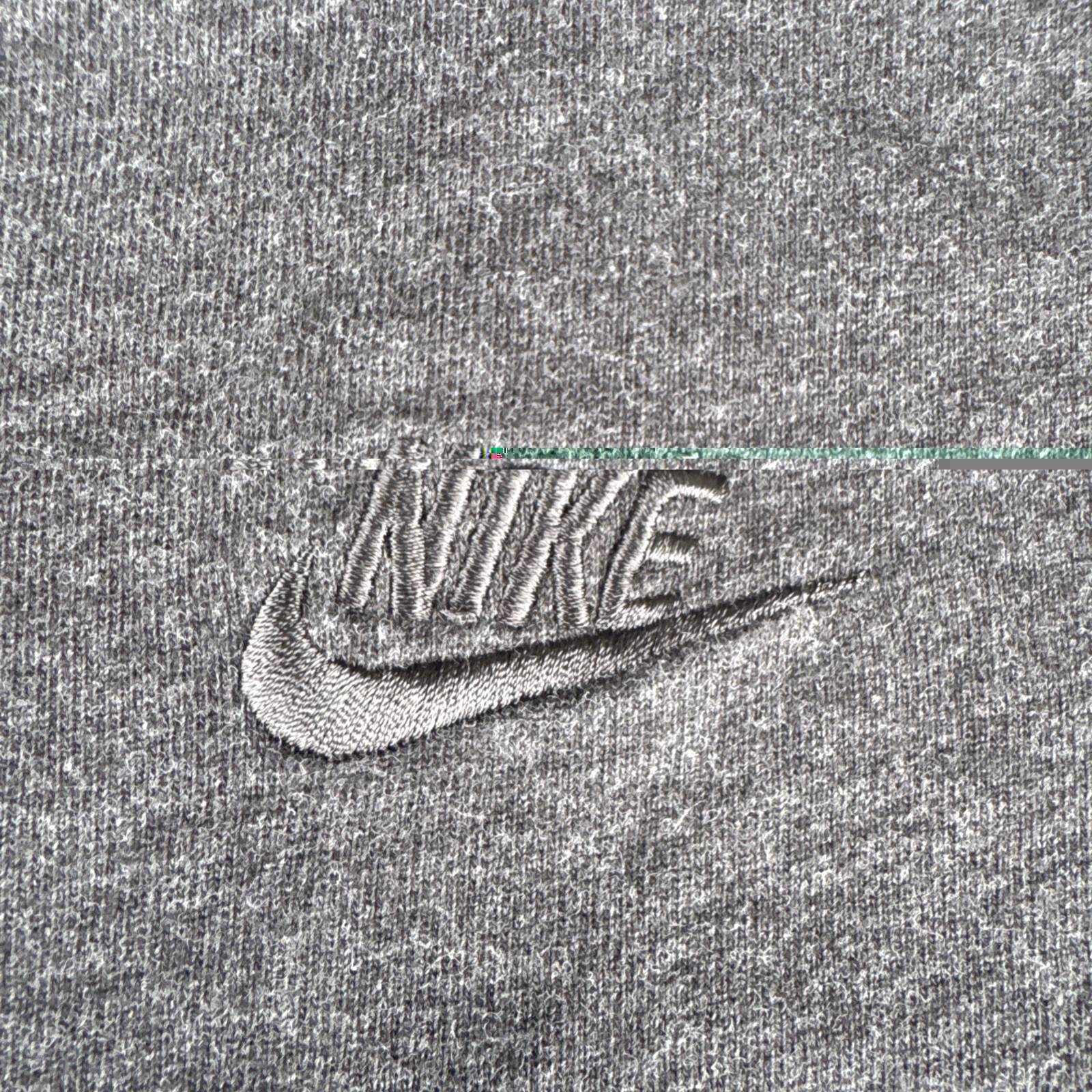 Nike Tri Color Men’s Shirt Black/Gray/Dark Gray Embroided Logo Medium gallery