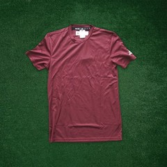 Adidas Men’s (Maroon) Clima Tech Climalite Performance T-Shirt
