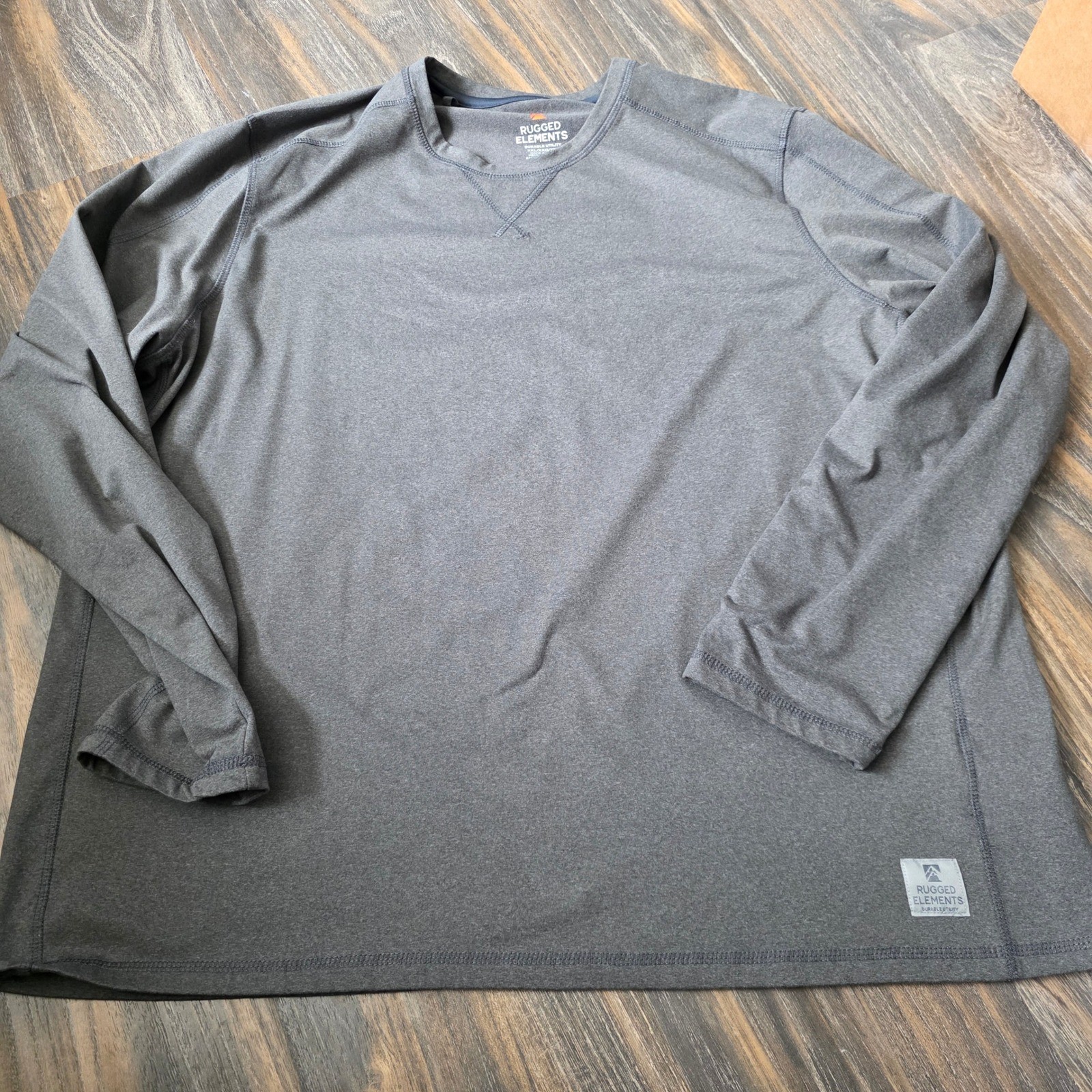 Rugged Elements Mens Long Sleeve Shirt Dark Gray XXL Durable Utility gallery