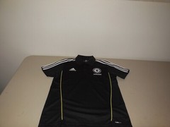 Adidas Chelsea Soccer Jersey Shirt NEW Climalite Black Athletic Team Medium M