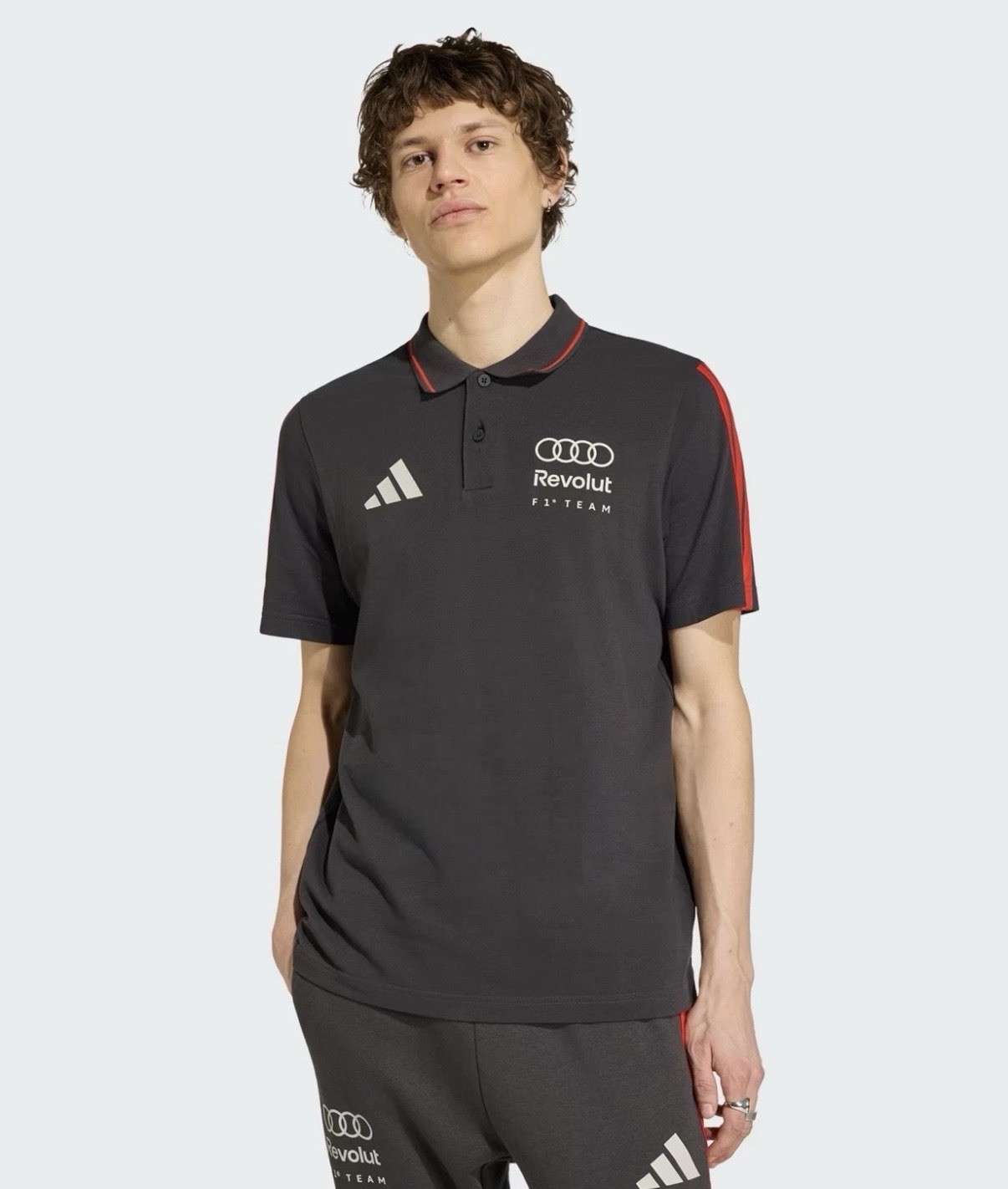 Adidas Audi Revolut F1 Formula One Team DNA Mens Polo Shirt KE6785 Size L gallery