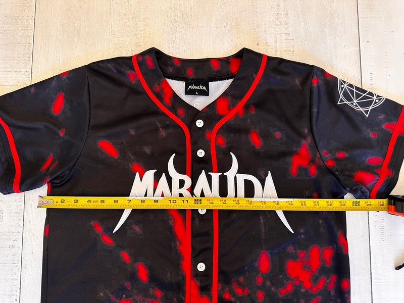 Marauda Baseball Jersey – EDM Festival Style – Size L gallery
