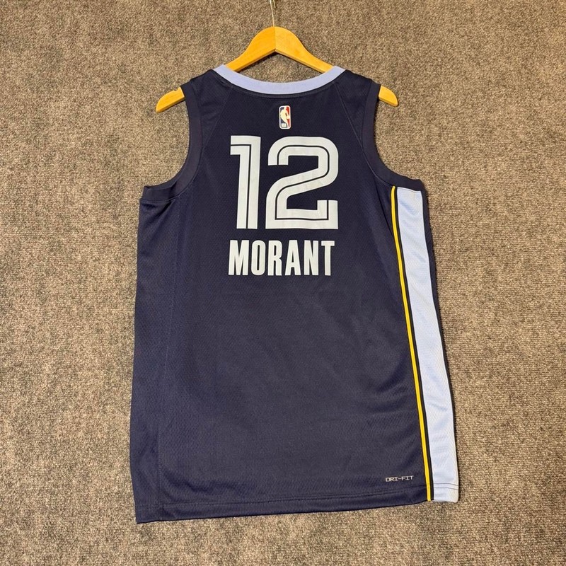 Nike Memphis Grizzlies Ja Morant #12 Swingman Jersey Icon Edition Mens Medium 44 gallery