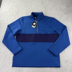 Under Armour Pullover Mens Large Blue Daytona UA Storm 1/4 Zip Golf Performance
