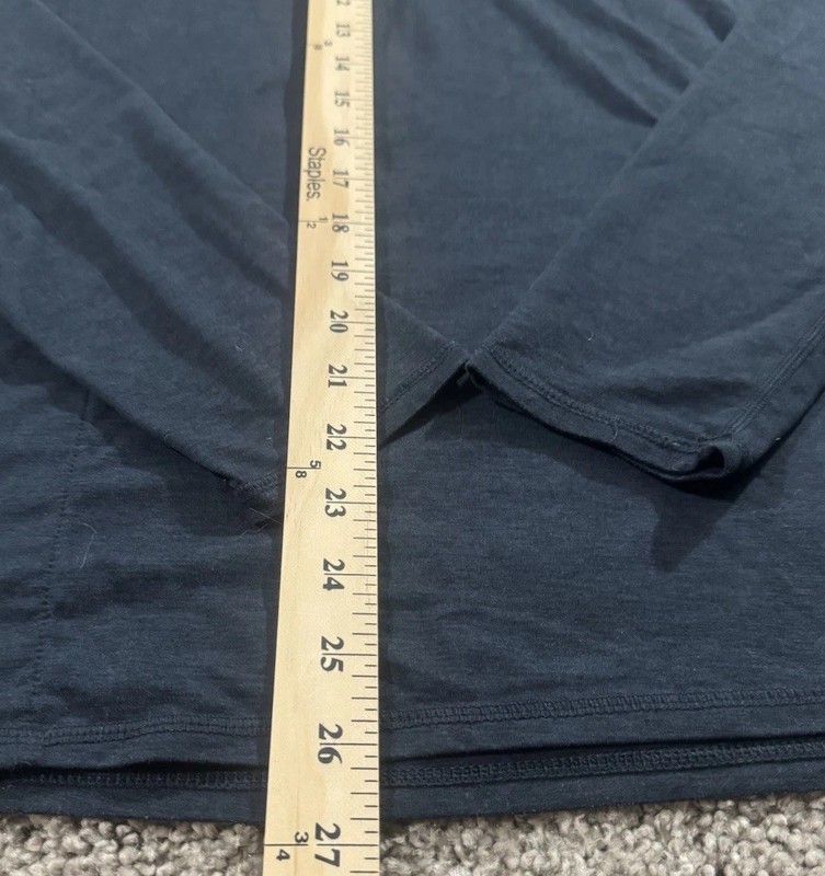 Vuori Pullover Small Mens Ease Performance Half Zip Blue gallery